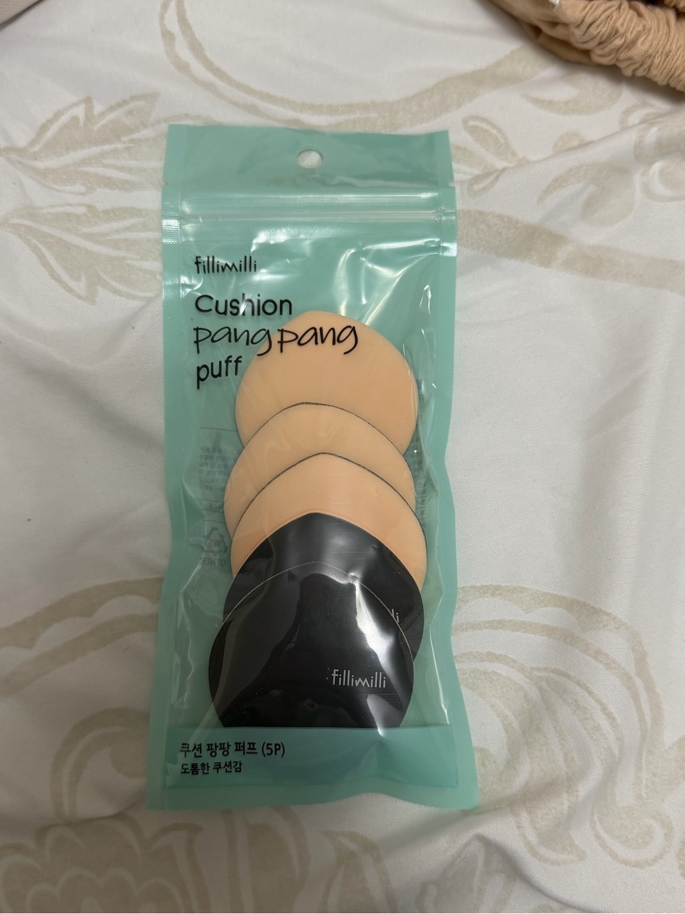 Fillimilli Cushion Pang Pang Puff Set (5 Count)